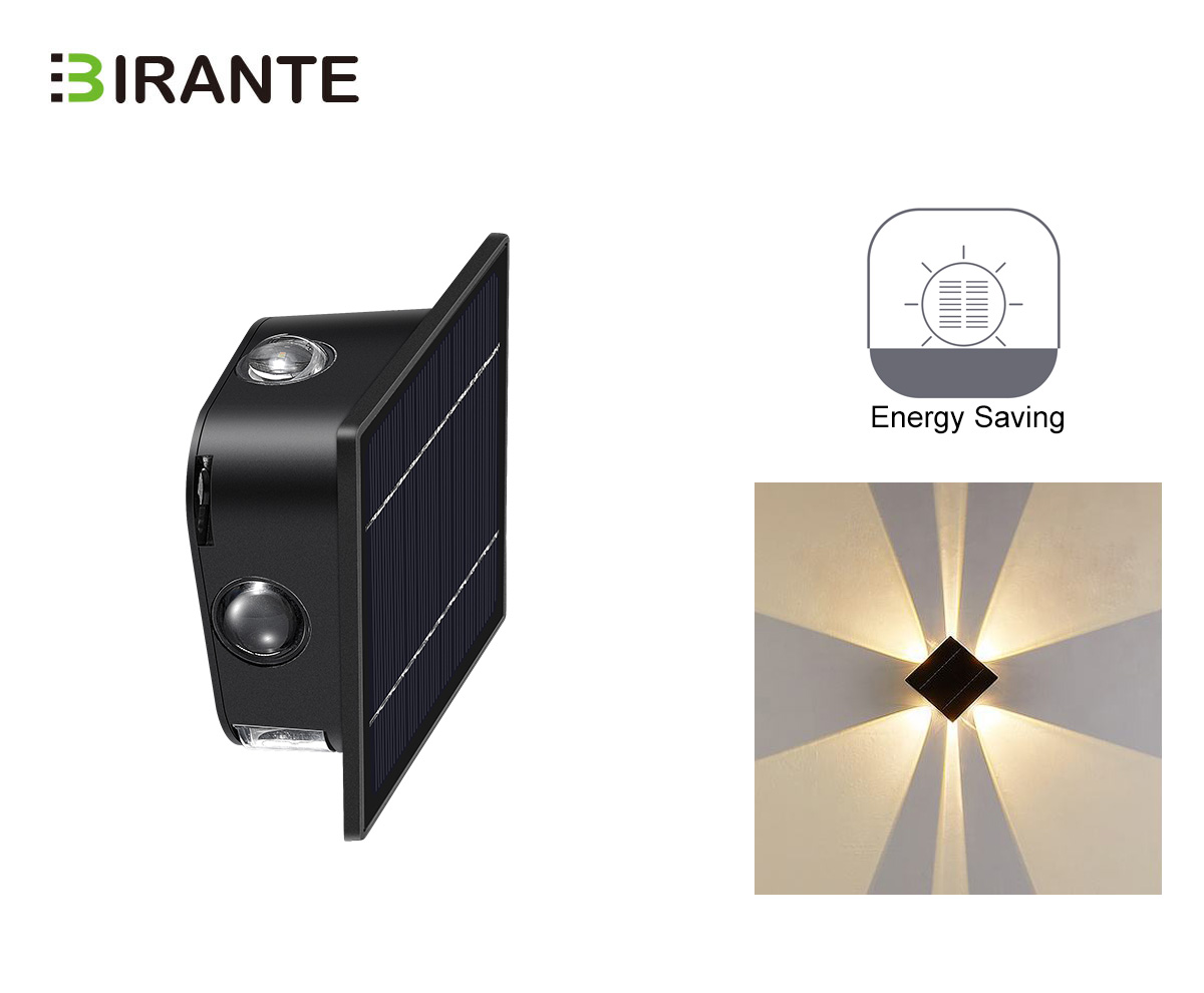 Solar Square LED Wall Light CCT