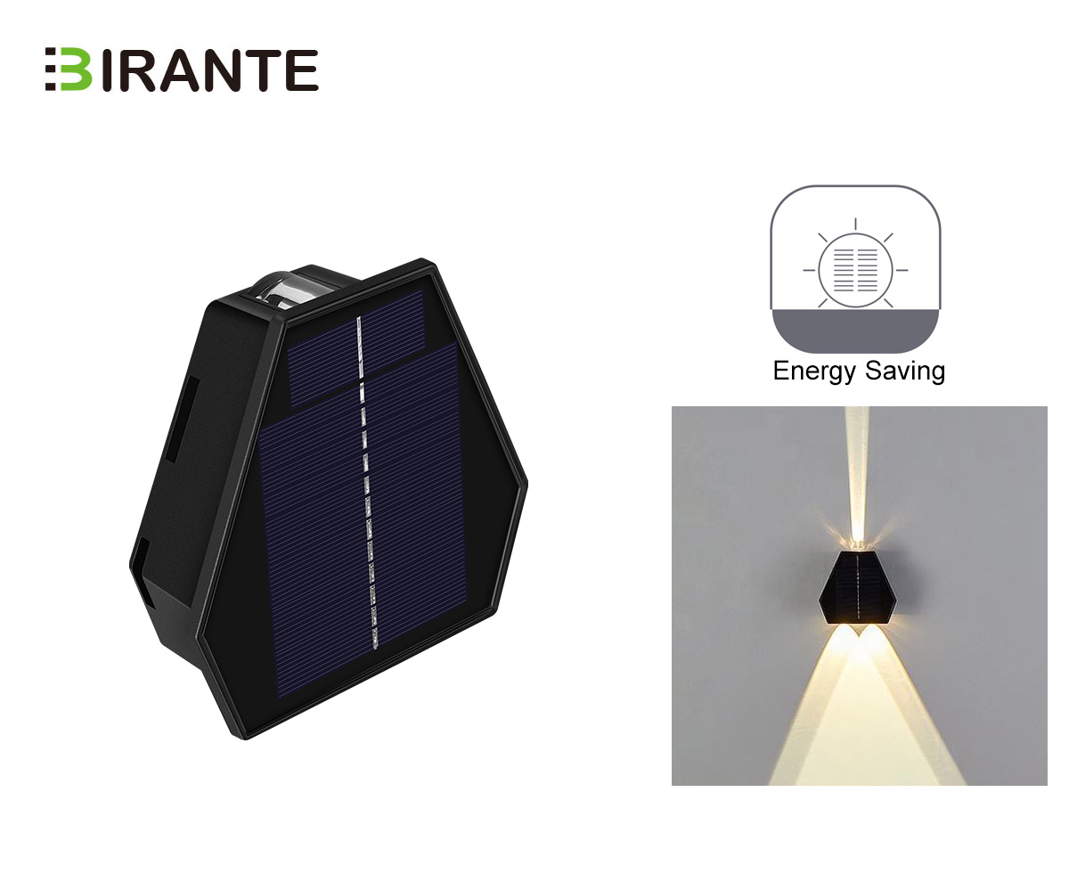 Solar Diamond LED Wall Light CCT